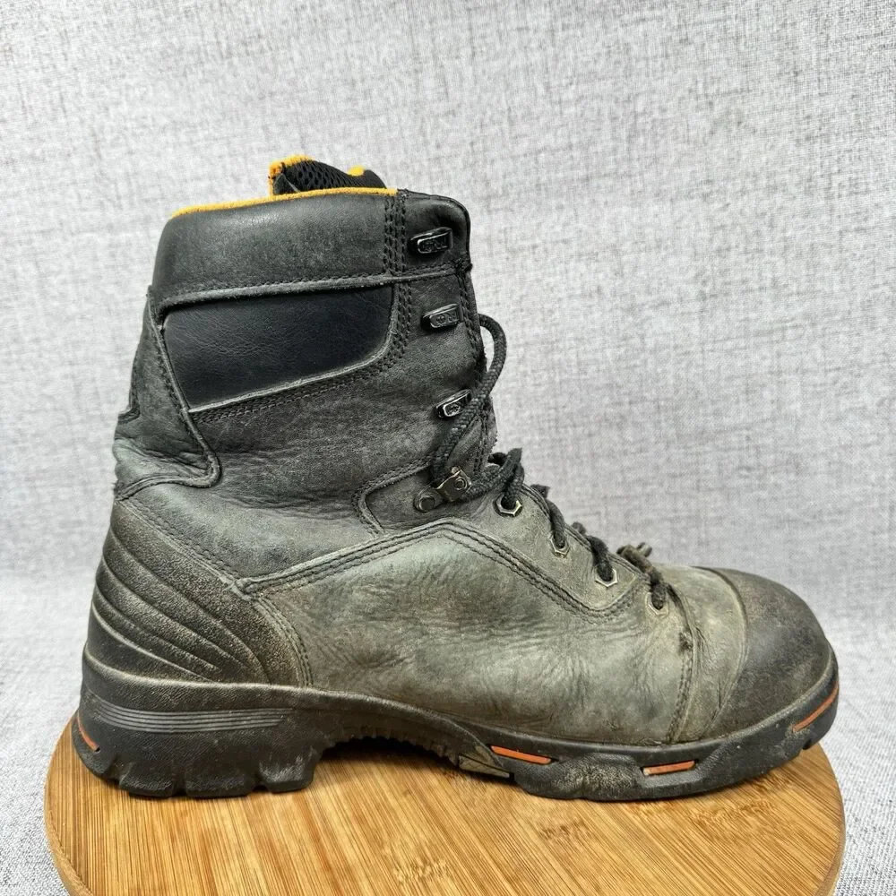 Timberland Pro Endurance Boots Men's 12 M Steel Toe Leather Work